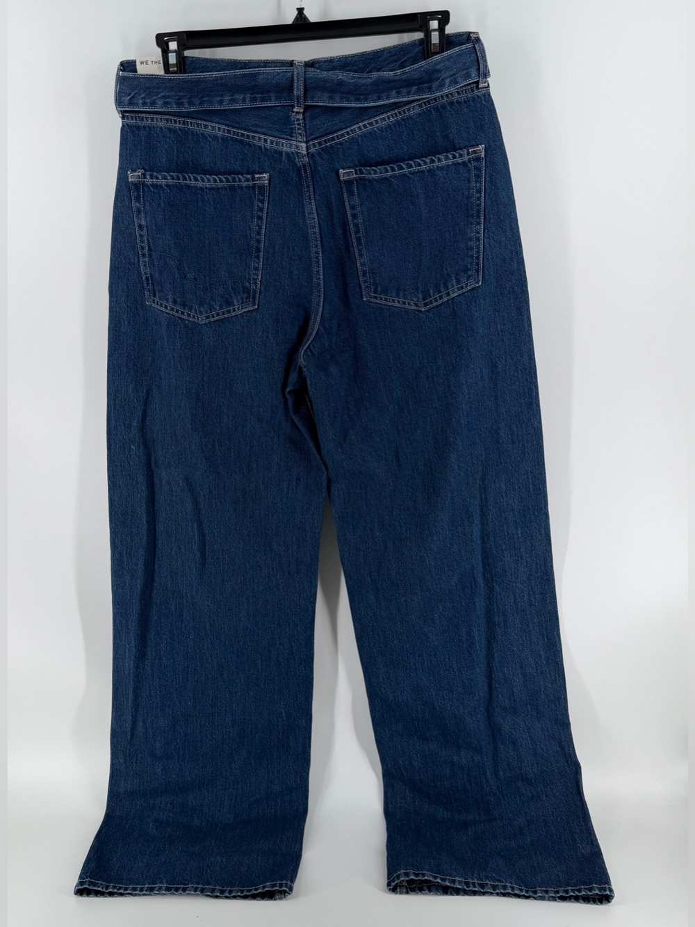 We The Free Indigo Wide-Leg Belted Flare Jeans - Picture 3 of 14